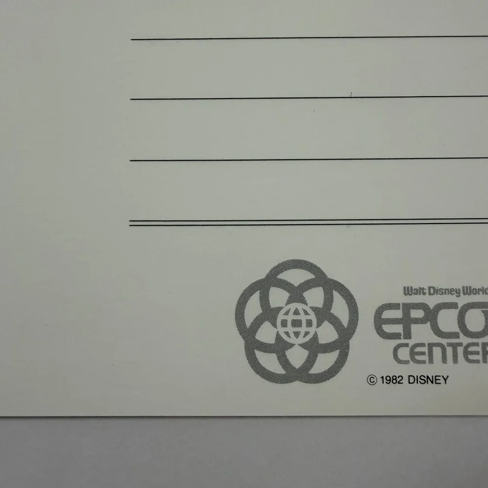 Epcot Center 1982 Lot of  6‎ Postcards Disney World Chrome The Land Pavilion